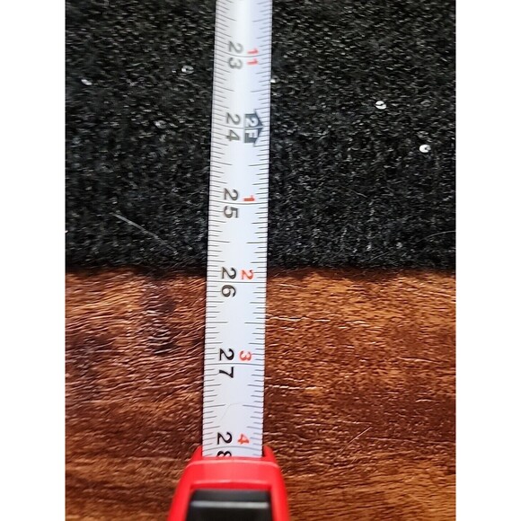 MODA International Black Loose Crochet Sweater With Sequin Accents Size XL - Picture 6 of 9